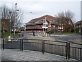 Harefield Road at  the High Street junction, Uxbridge