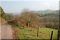 Near Pentwyn farm in upper Usk valley