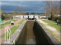 Cholmondeston Lock on the Shropshire Union Canal