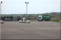 NT1388 : Lorry park by Paul McIlroy