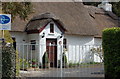 Thatched cottage in Heol Caecerrig