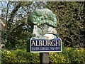 Alburgh Village Sign