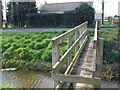 Sheep proof footbridge