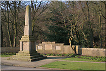 SE0324 : War Memorial, Luddendenfoot by Mark Anderson