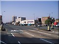 A56 Road Junction with Stretford Mall