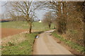 Country lane south of Gagingwell