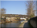 Pipebridge over the canal, Bingley