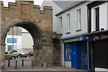 J4187 : The North Gate, Carrickfergus by Albert Bridge