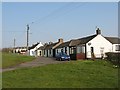 Houses on the edge of Ecclefechan