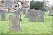 SP3895 : St Peter, Higham-on-the-Hill, Leics - Churchyard by John Salmon