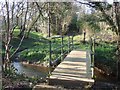 Footbridge near Landford