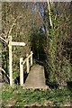 Footbridge near Hempnalls Hall