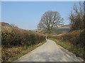 SO2156 : Gilwern road by Richard Webb