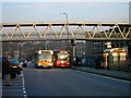 Passenger footbridge to Luton Railway Station