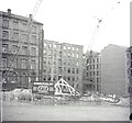 Demolition in Street behind Nelson Street