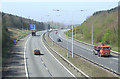 M54 near M6 Junction 10a, Staffordshire