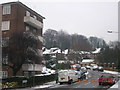 West Heath Road at the Junction of Finchley Road, London NW3