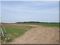 Large open field off Donington Lane