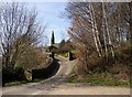 The approach to the church, Brockholes