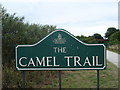 Sign "The Camel Trail"