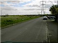 Road and scrubland at Parkside