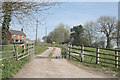 Farm drive to Spring Green at Netherland Green, Uttoxeter