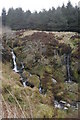 NS1375 : Hill streams above Glen Fyne, Cowal by Robbie Livingstone