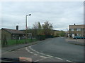 New  Park estate, Stainforth, with Kirton Lane School on the left.