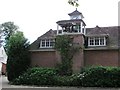 Clock tower at Silchester House