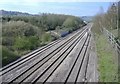 Newport to Abergavenny railway