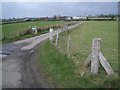 Entrance Road to Burnt Barns Farm