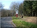 Phone box in lay-by