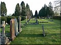 Cemetery in Countesthorpe near Leicester