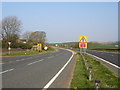 NY7815 : A66 Brough bypass becomes single carriageway. by Carol Rose