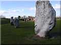 SU1069 : Part of Avebury stone circle by Chris Gunns