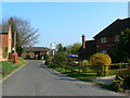 Swan Inn and old-style telephone box, Wilton, Wiltshire