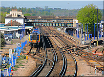 SU4519 : Eastleigh Railway Station by Peter Facey