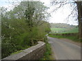 View towards Trostrey Common from a small bridge