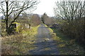 Tracked of disused railway, near Burnstones