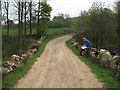 Track over bridge at Deep Gill.