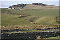 Vallum and Military Road near High Shield