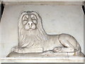 Lion in Rudbaxton church