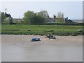 Boats on the bank of the River Dee