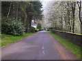 Tarmac driveway up to Blackwood