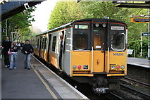 TQ2959 : Class 508 train at Coulsdon South station by Dr Neil Clifton
