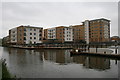 New apartment blocks and marina, Paddington Arm, Grand Union Canal