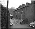 Houses at top of Chapel Steps, Holmfirth, Yorkshire