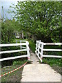 Footbridge over Grinton Gill