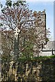 Stone Cross and Church