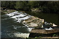 Weir on the river Torridge